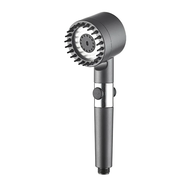 New handheld shower head Adjustable water pressure shower head with switch filter shower head with massage function
New handheld shower head Adjustable water pressure shower head with switch filter shower head with massage function