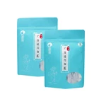 High Barrier Plastic Food Packaging Pouch 3 Side Seal Zipper Window Zip Lock Bags