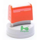 Dual Foam Pre Inked Stamp DIY Personalised Self-inking Rubber Stamp Logo And Company Details Designs
