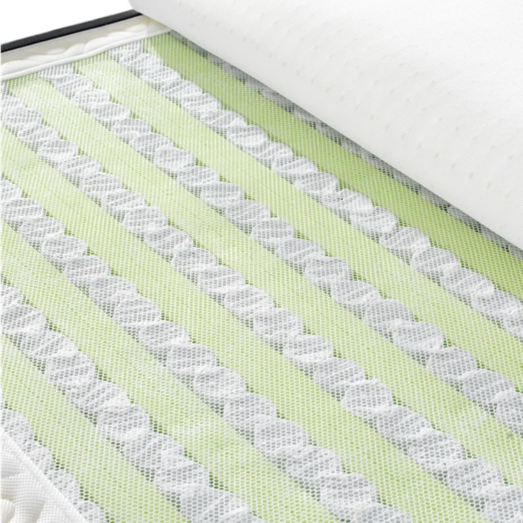 Foshan luxury 100% visible natural latex topper pocket spring sleeping sponge knock down mattress for bedroom ZH04 - Jozy Mattress | Jozy.net