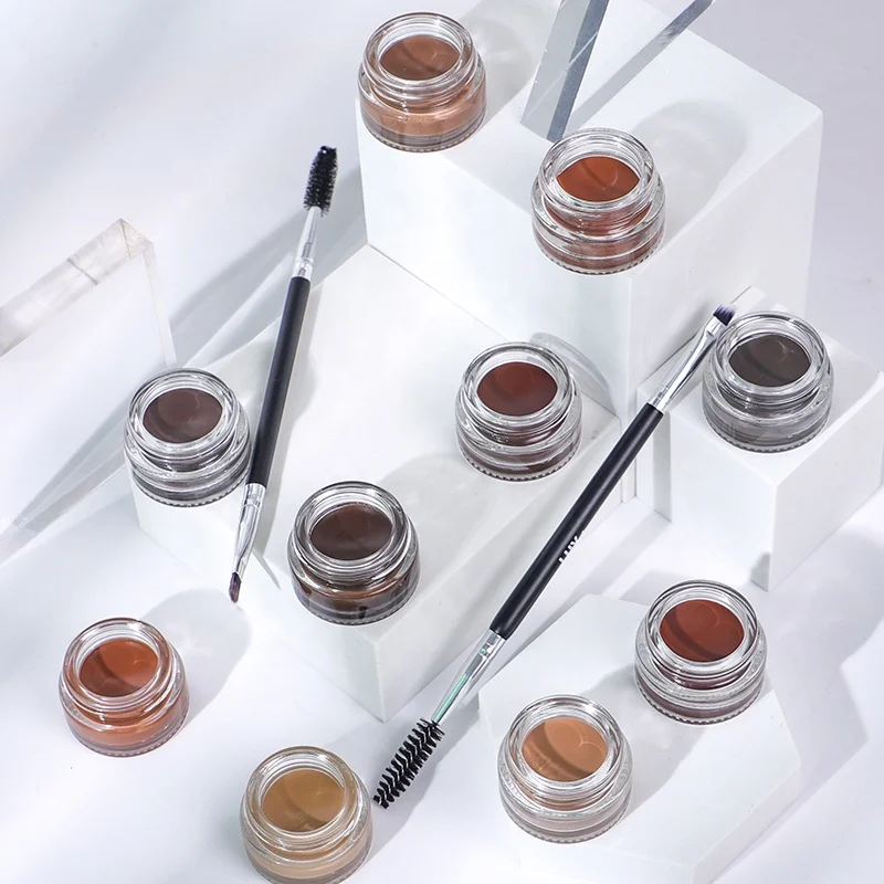 Factory Price Wholesale Eyebrow Pomade 9 Color Eyebrow Gel Private Label, 9 color eeybrow gel
Factory Price Wholesale Eyebrow Pomade 9 Color Eyebrow Gel Private Label, 9 color eeybrow gel