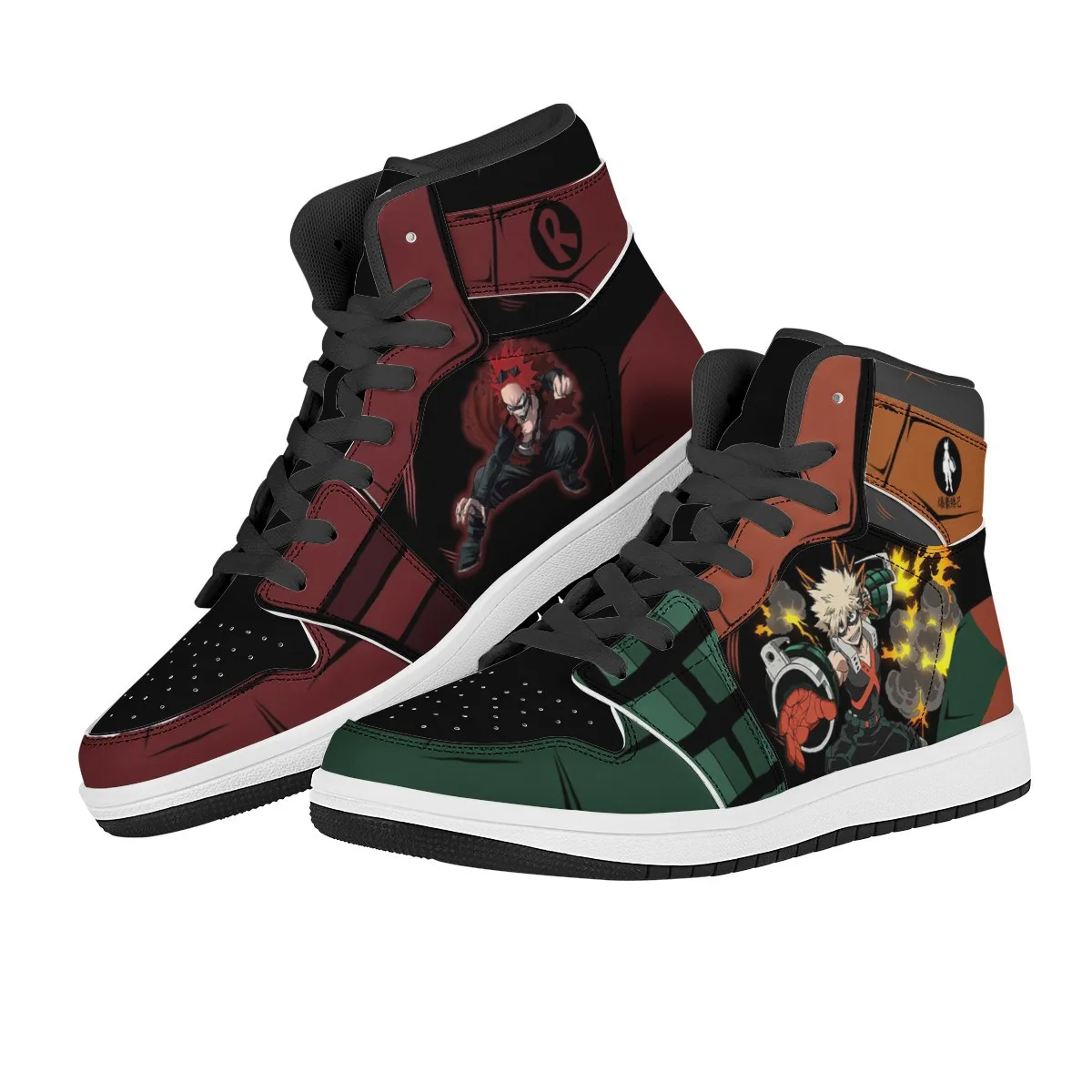 New trend original DIY men Japanese anime print basketball shoes custom logo running shoes
New trend original DIY men Japanese anime print basketball shoes custom logo running shoes