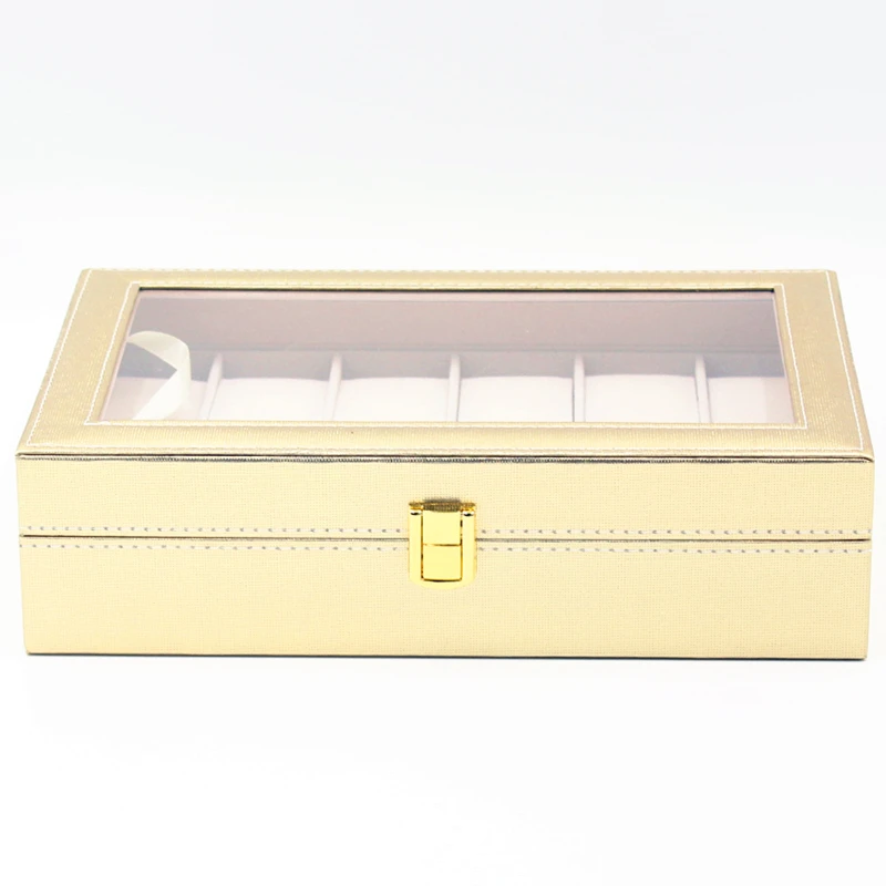 Exquisite watch packaging china supplier with decoration paper for christmas gift 12 slots watch display storage, Golden & silvery & pink
Exquisite watch packaging china supplier with decoration paper for christmas gift 12 slots watch display storage, Golden & silvery & pink