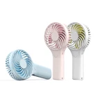 Portable USB fan custom handheld electric fan battery power source mini fan pure copper motor