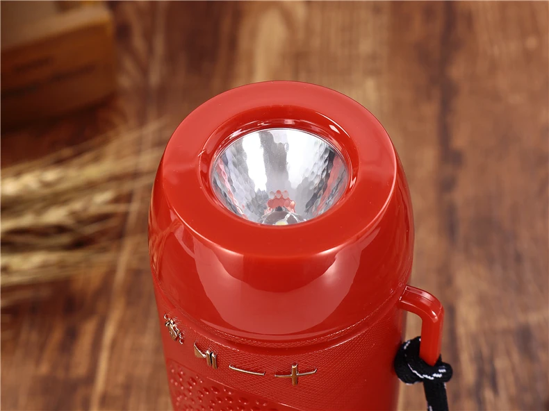 J18 1200MA 10W BT TF U dish FM handfree call TWS flashlight portable mini wireless speaker - ANKUX.COM