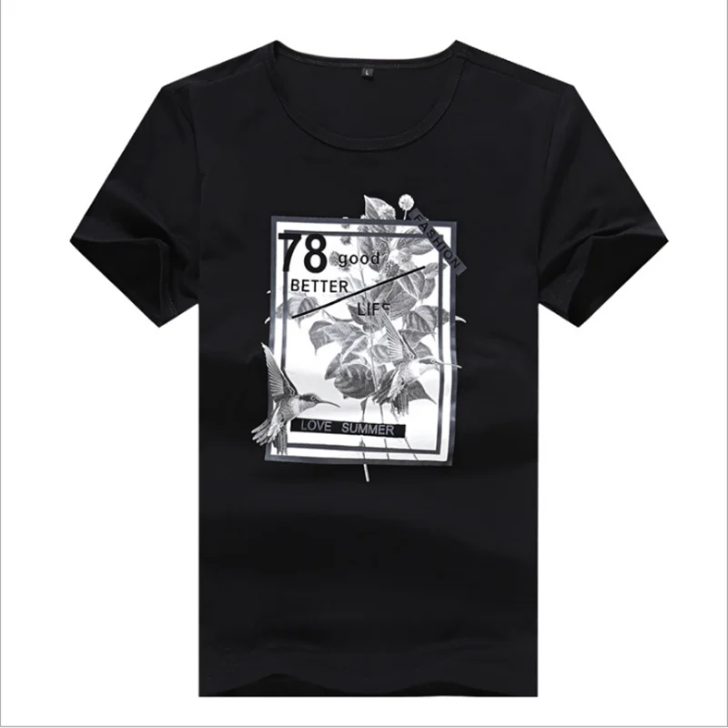 Summer new style 2021 hot sale plus size men's short-sleeved t-shirt men's loose men's shirt wholesale
Summer new style 2021 hot sale plus size men's short-sleeved t-shirt men's loose men's shirt wholesale