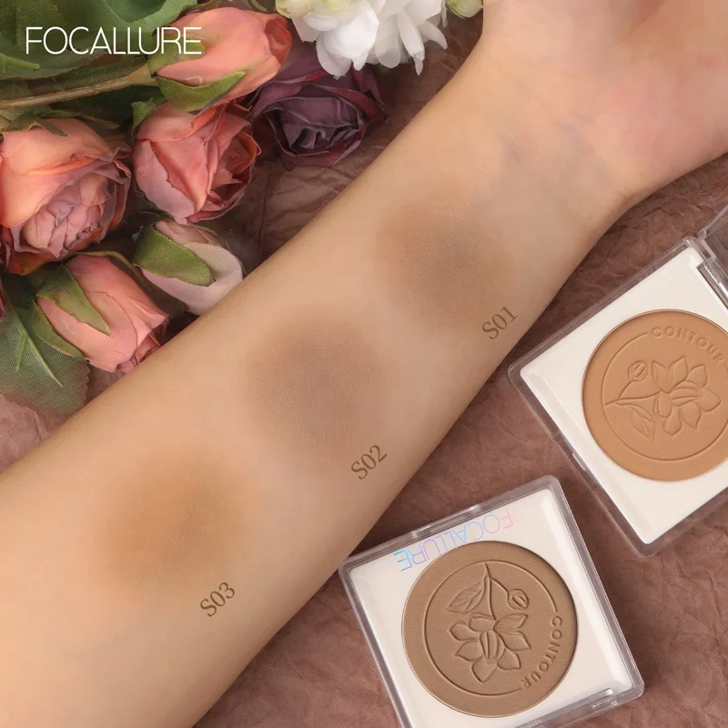 FOCALLURE 3 Colours Face Slimmer Smooth Texture #JasmineMeetsRose Contour Soleil Matte Creamy BronzerMakeup Cosmetics
FOCALLURE 3 Colours Face Slimmer Smooth Texture #JasmineMeetsRose Contour Soleil Matte Creamy BronzerMakeup Cosmetics
