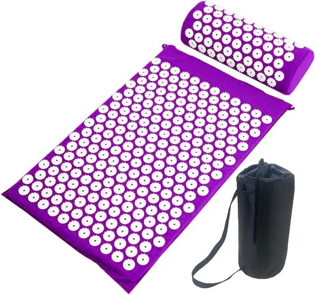 Tailai 2022 Acupressure Mat Pillow Set for Back Neck Pain Relief and Muscle Relaxation Acupressure Eco Mat Travel Mat Massager
Tailai 2022 Acupressure Mat Pillow Set for Back Neck Pain Relief and Muscle Relaxation Acupressure Eco Mat Travel Mat Massager