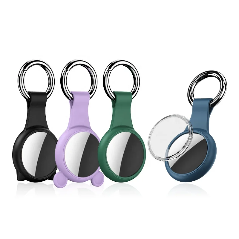 360 Degree All-Round Full Cover Protective Shockproof TPU Case Keyring for Apple Airtag, Black,blue,green,purple
360 Degree All-Round Full Cover Protective Shockproof TPU Case Keyring for Apple Airtag, Black,blue,green,purple
