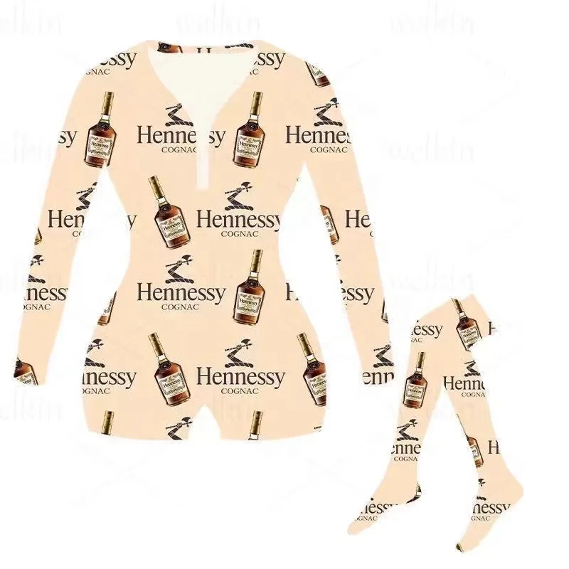 2021 Fall Bottle Heart Letter Print Long Sleeve Two Piece Onesie Set With Socks For Women Pajamas, Bottle print, letter print, heart print
2021 Fall Bottle Heart Letter Print Long Sleeve Two Piece Onesie Set With Socks For Women Pajamas, Bottle print, letter print, heart print