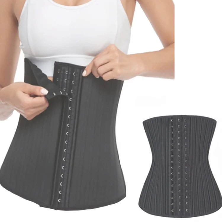 High Quality 29 Steel Bones Waist Trainer for Women Latex Underbust Waist Corsets Cincher
High Quality 29 Steel Bones Waist Trainer for Women Latex Underbust Waist Corsets Cincher