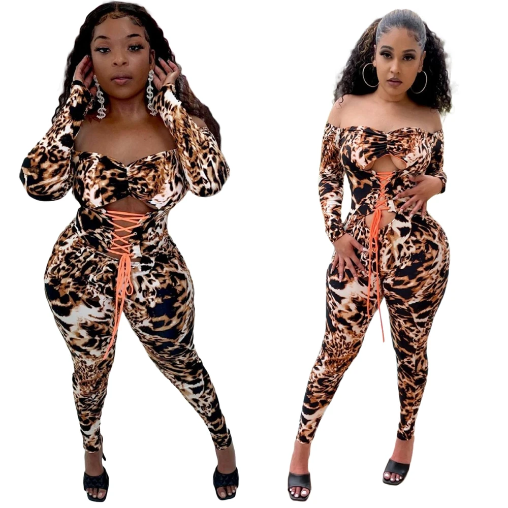 OEM JZH8076 Leopard print drawstring pleated shoulder fall jumpsuits 2021 one piece bodysuit long sleeve bodycon jumpsuit
OEM JZH8076 Leopard print drawstring pleated shoulder fall jumpsuits 2021 one piece bodysuit long sleeve bodycon jumpsuit