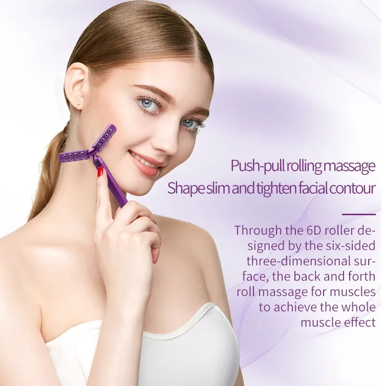 high frequency lifting roller vibrating beauty bar stick machine facial face massage tools massager for face, Purple
high frequency lifting roller vibrating beauty bar stick machine facial face massage tools massager for face, Purple