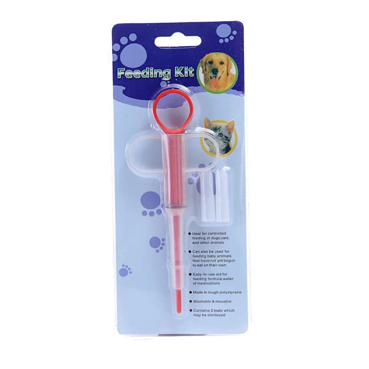 Pet Feeder Plastic Dogs and Cats Medicine Injector Packing Custom Pet Feeding Kit Pill Dispenser Pet Feeder
Pet Feeder Plastic Dogs and Cats Medicine Injector Packing Custom Pet Feeding Kit Pill Dispenser Pet Feeder