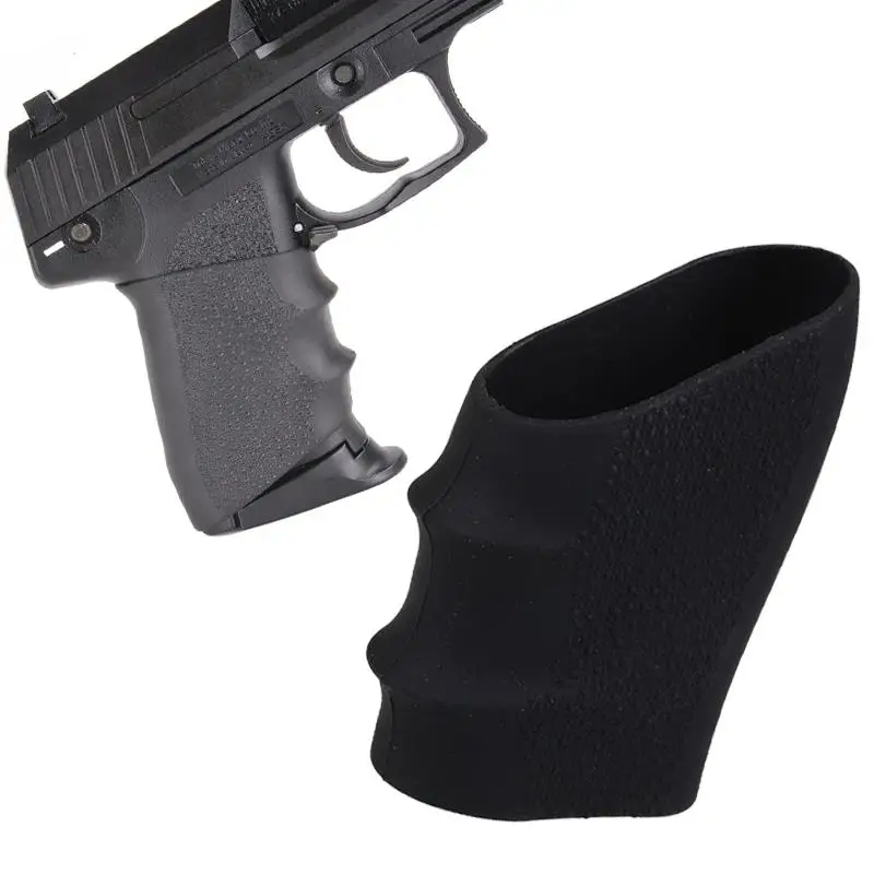Rubber Grip Sleeve (Universal) Full Size Anti Slip Fits For Glock17 19 20 26, S&W, Sigma, SIG Sauer, Ruger, Colt, Beretta Models
Rubber Grip Sleeve (Universal) Full Size Anti Slip Fits For Glock17 19 20 26, S&W, Sigma, SIG Sauer, Ruger, Colt, Beretta Models