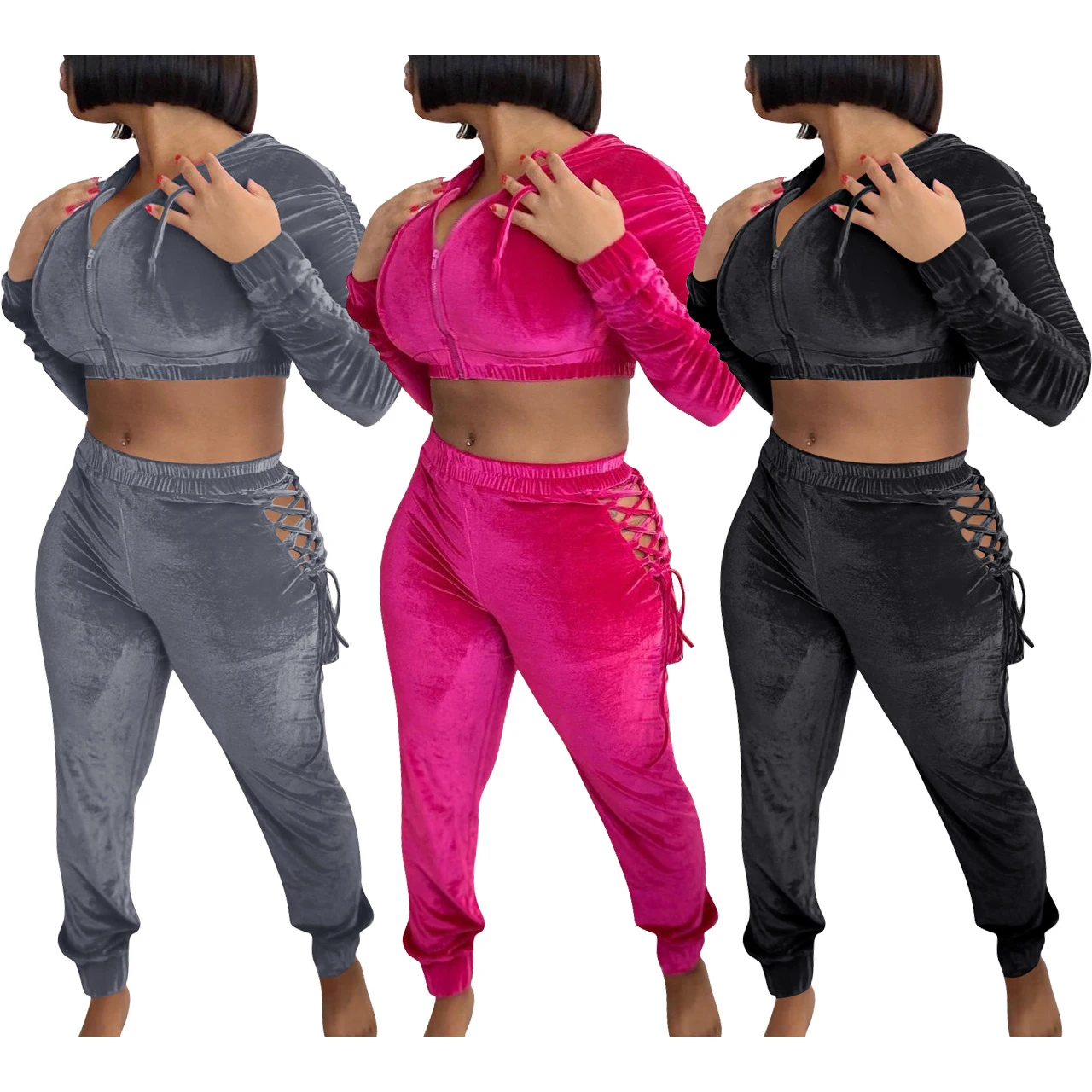 FS1922D Winter women long sleeve hoodie and pants two piece sets casual Tracksuit Outfit
FS1922D Winter women long sleeve hoodie and pants two piece sets casual Tracksuit Outfit