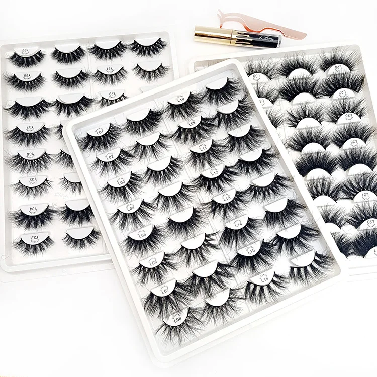 Free sample 5d mink eyelashes wholesale 3d 25mm eyelash vendor customized logo eyelash packaging box, Natural black
Free sample 5d mink eyelashes wholesale 3d 25mm eyelash vendor customized logo eyelash packaging box, Natural black