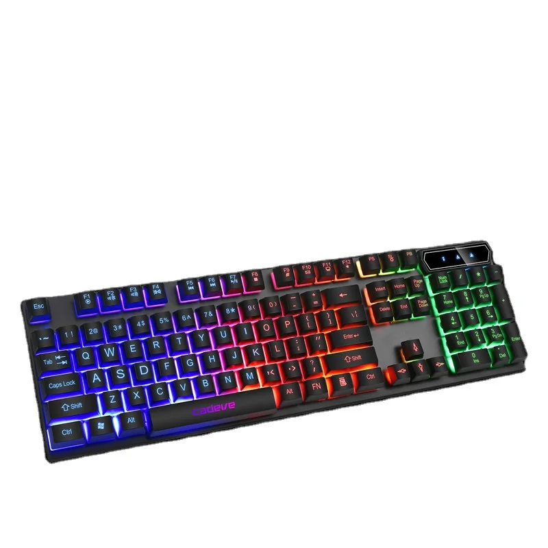 Selling Kaidiwei 9122 Letter Light Set Backlight Colorful Cool Computer Keyboard Mouse Game Set Word Transparent RGB LED
Selling Kaidiwei 9122 Letter Light Set Backlight Colorful Cool Computer Keyboard Mouse Game Set Word Transparent RGB LED