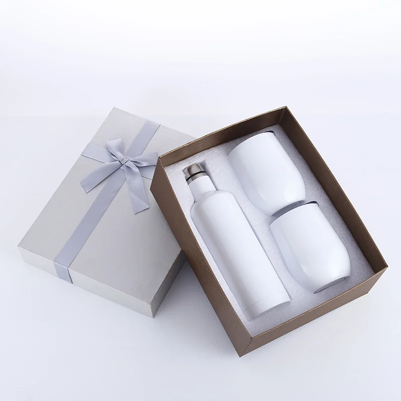 wine drinkware double wall stainless steel bottle with wine tumbler and mugs, Customized color
wine drinkware double wall stainless steel bottle with wine tumbler and mugs, Customized color