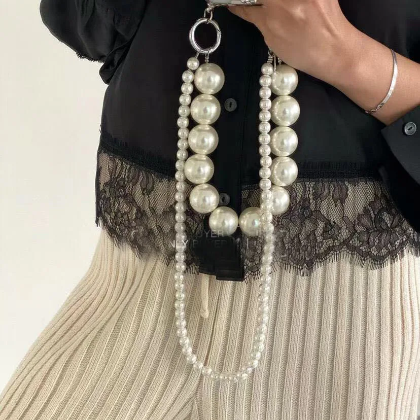 Ins Wind Pearl Mobile Phone Pendant Mobile Phone Chain Pendant Net Red Fashionable Detachable Hanging Chain, White, black
Ins Wind Pearl Mobile Phone Pendant Mobile Phone Chain Pendant Net Red Fashionable Detachable Hanging Chain, White, black