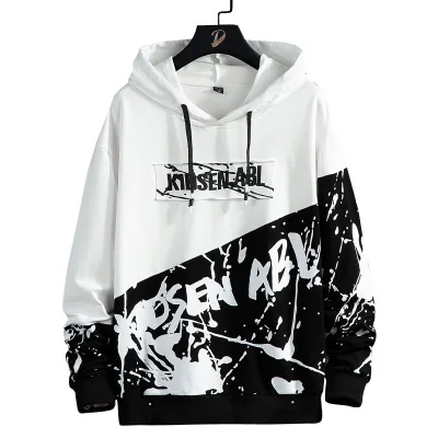2021 Autumn Men Round Neck T Shirt Fashion Loose Letter Printed Long Sleeves Hooded Sweater
2021 Autumn Men Round Neck T Shirt Fashion Loose Letter Printed Long Sleeves Hooded Sweater
