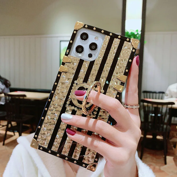 Luxury square phone case shockproof for VIVO X50 X60 PRO flower with ring holder cases for VIVO V20 S7, Multi
Luxury square phone case shockproof for VIVO X50 X60 PRO flower with ring holder cases for VIVO V20 S7, Multi