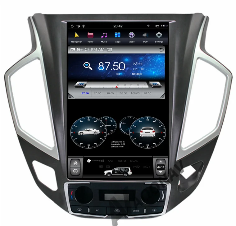 AOONAV Tesla style vertical screen 12.1 inch DVD navigation for DONG FENG Aeolus AX7 2015-2017 support carplay pure view camera
AOONAV Tesla style vertical screen 12.1 inch DVD navigation for DONG FENG Aeolus AX7 2015-2017 support carplay pure view camera