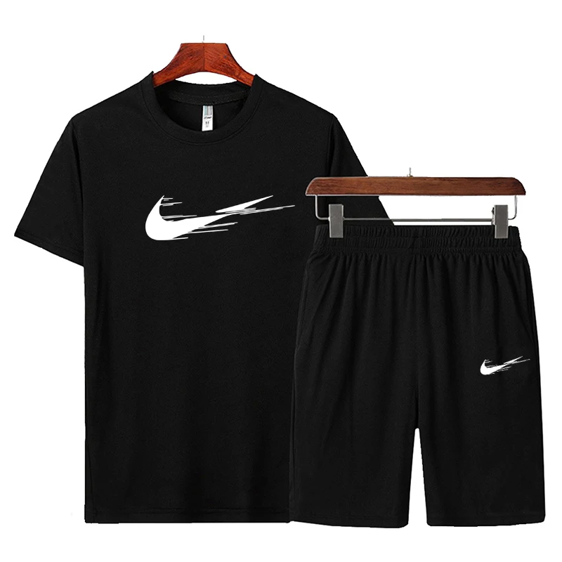 2021 New Men's Brand Sportswear Shorts Set Short Sleeve Quick dry T-Shirt And Shorts Casual Wear Men's track and field Suit, 6 colors
2021 New Men's Brand Sportswear Shorts Set Short Sleeve Quick dry T-Shirt And Shorts Casual Wear Men's track and field Suit, 6 colors
