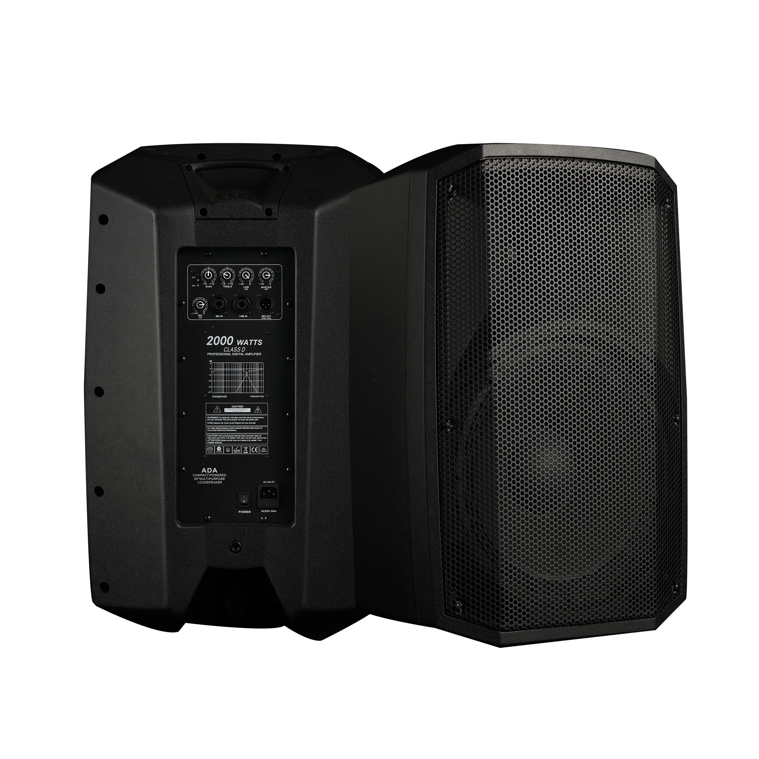 Accuracy Pro Audio CAV15ADA Professional Audio 500W Powered Speaker 15" Inch Active Digital Power Amplifier Speaker System, Black
Accuracy Pro Audio CAV15ADA Professional Audio 500W Powered Speaker 15" Inch Active Digital Power Amplifier Speaker System, Black