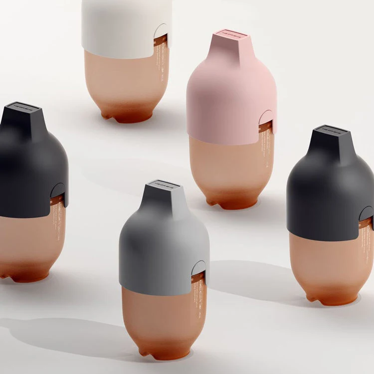 New Design Mamadeira Baby Milk Bottle Wide Neck Silicone Feeding Bottle for Newborn Baby Feeding Supplies Silicon, Pink/grey
New Design Mamadeira Baby Milk Bottle Wide Neck Silicone Feeding Bottle for Newborn Baby Feeding Supplies Silicon, Pink/grey
