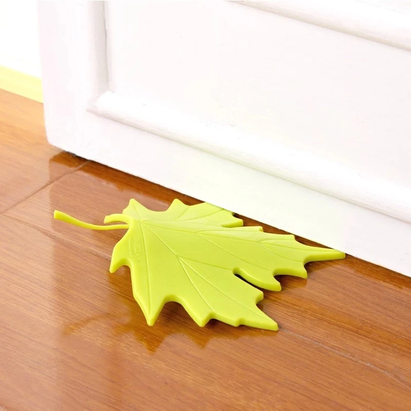 1 pc Beautiful Maple Leaf Style Door Stopper Home Decoration Baby Children Finger Safety Doorstop
1 pc Beautiful Maple Leaf Style Door Stopper Home Decoration Baby Children Finger Safety Doorstop