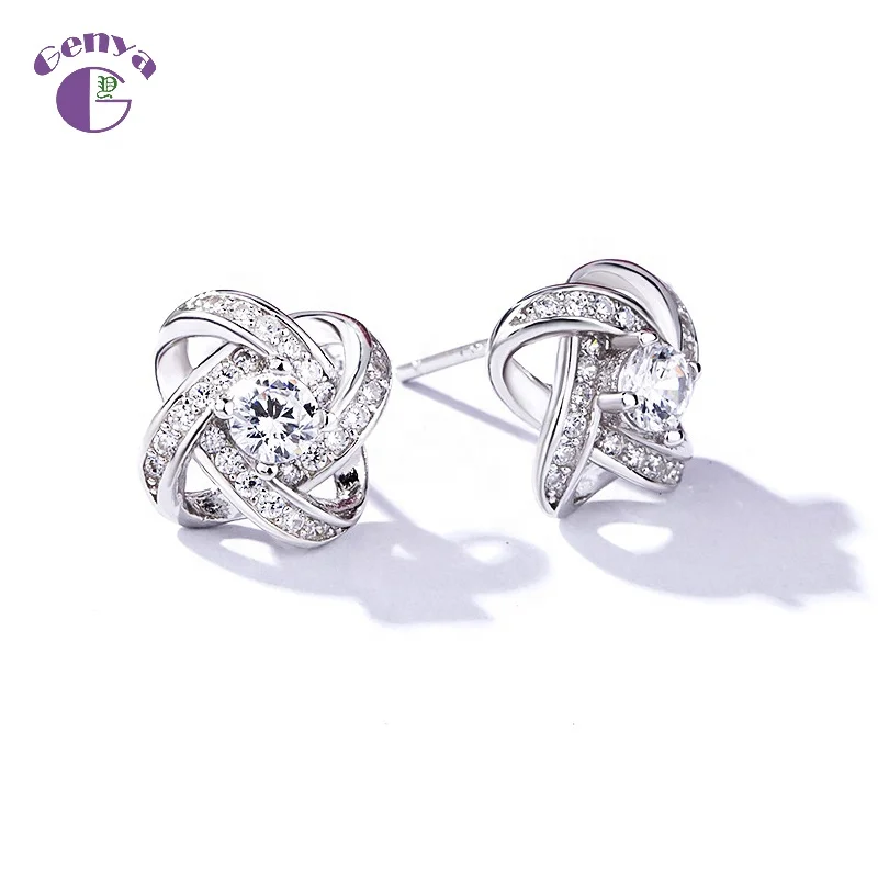 GENYA NEW Knot Earrings for Women Girls Stud Earrings Bridesmaids Gifts, As picture
GENYA NEW Knot Earrings for Women Girls Stud Earrings Bridesmaids Gifts, As picture