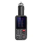 Car Mp3 Colorful Screen One-Key Treble New Function Lcd Wireless Car Mp3 Fm Transmitter
