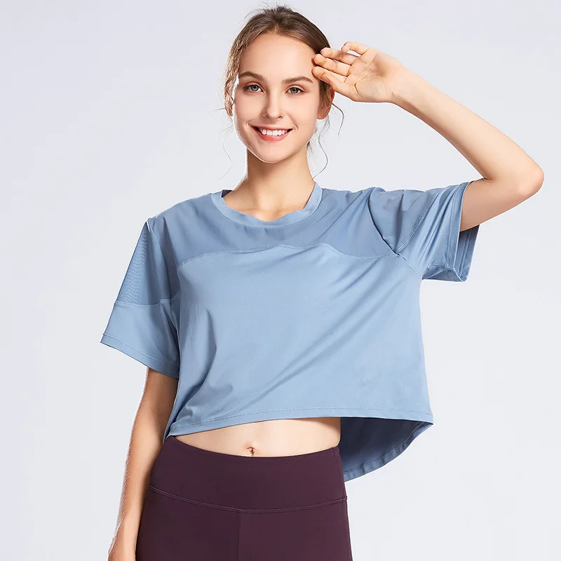 Blazer Loose Celebrity Gym Suit Running Blouse Quick-dry T-shirt Short Sleeve Yoga Suit For Women, Picture
Blazer Loose Celebrity Gym Suit Running Blouse Quick-dry T-shirt Short Sleeve Yoga Suit For Women, Picture
