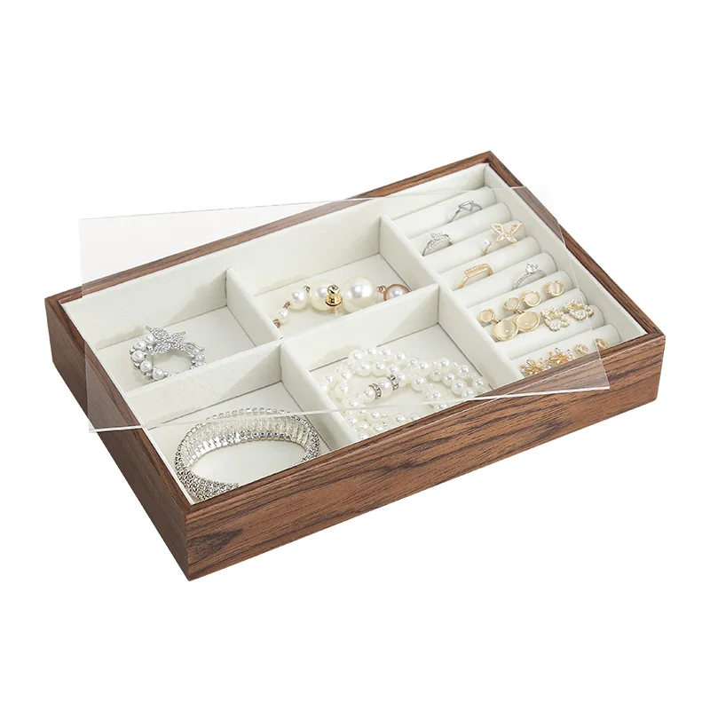 2022 Wholesale Custom Logo Wooden Jewelry Storage Organizer Tray with Acrylic Lid Earring Ring Necklace Jewellery Display Case
2022 Wholesale Custom Logo Wooden Jewelry Storage Organizer Tray with Acrylic Lid Earring Ring Necklace Jewellery Display Case