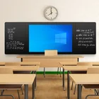 70 75 86 full new smart anti glare LED 10 IR touch Nano white board for school