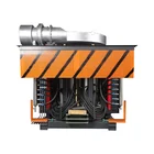 1 ton medium frequency cast iron melting induction furnace price