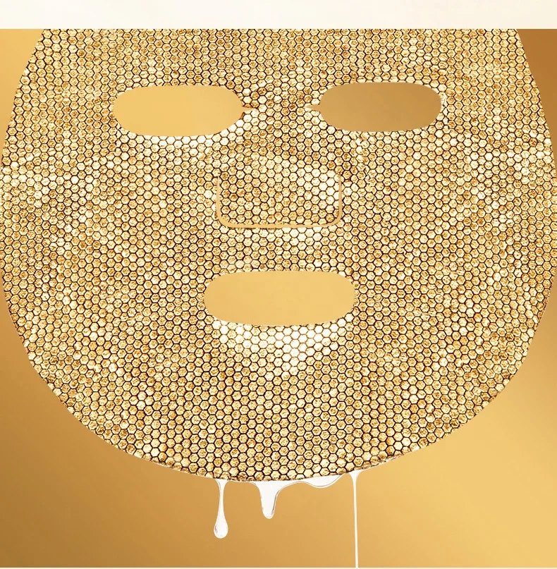 Korean Anti Aging Gold Facial Masks Face Skin Care Sheet Mask Private Label 24K Gold Bio Facial Mask
Korean Anti Aging Gold Facial Masks Face Skin Care Sheet Mask Private Label 24K Gold Bio Facial Mask