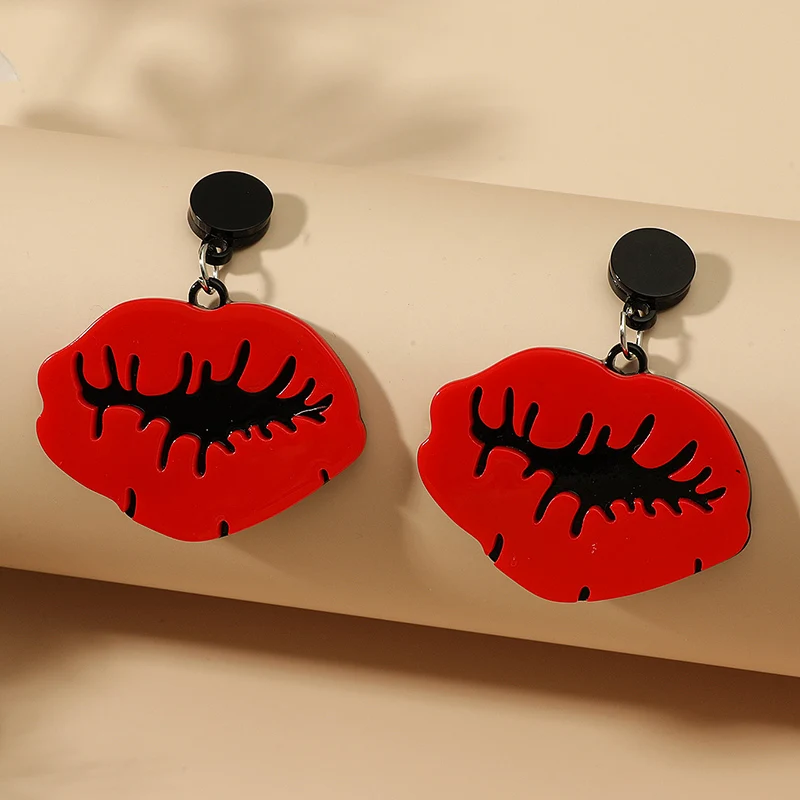 New Arrival Acrylic Rose Lip Stud Earrings for Women Joyas Jewelry For New Year Gift Wholesale
New Arrival Acrylic Rose Lip Stud Earrings for Women Joyas Jewelry For New Year Gift Wholesale