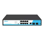 Port Snmp Other Switch Network 8 Port New VLAN 10 Port 2 SFP Uplink Full Gigabit L2 Managed 8 Port SNMP POE Network Switch