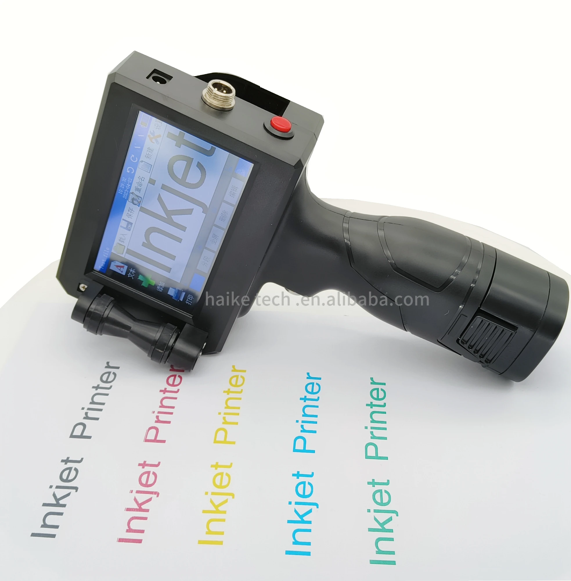 Intelligent manual assembly line Plastic bag Woven bag Carton Production date Handheld inkjet printer
Intelligent manual assembly line Plastic bag Woven bag Carton Production date Handheld inkjet printer