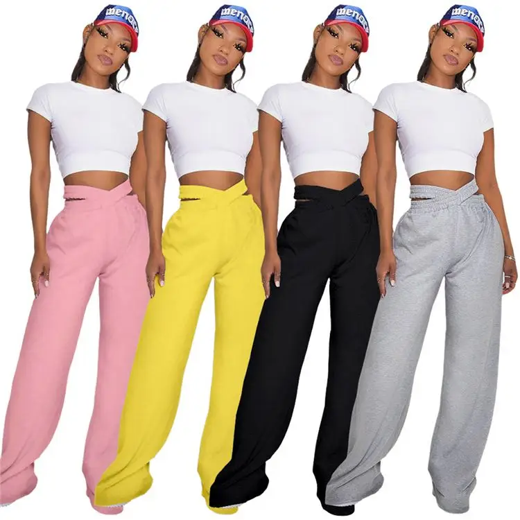 Wide Leg pantalones mujer Casual Female Clothing Woman Pants 2021 women's trousers & pants
Wide Leg pantalones mujer Casual Female Clothing Woman Pants 2021 women's trousers & pants