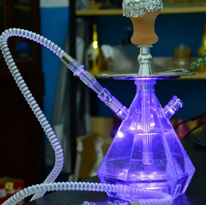 New Colorful Shisha Hookah Set High Quality Material LED Light Acrylic Shisha Hookah, Red,blue,green,purple,pink,transparent
New Colorful Shisha Hookah Set High Quality Material LED Light Acrylic Shisha Hookah, Red,blue,green,purple,pink,transparent
