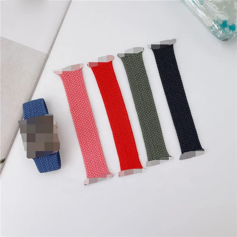 New Design Elastic Luxury One Piece Woven Nylon Watch Strap 40mm 44mm for Apple Watch Series SE 5 4, Multi
New Design Elastic Luxury One Piece Woven Nylon Watch Strap 40mm 44mm for Apple Watch Series SE 5 4, Multi