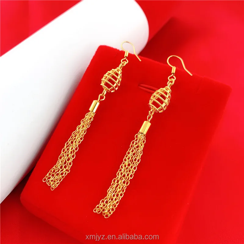 Vietnam Sand Golden Lobes Empty Water Drop Long Temperament Tassel Earrings Fashion Personality Earrings Earrings Wholesale
Vietnam Sand Golden Lobes Empty Water Drop Long Temperament Tassel Earrings Fashion Personality Earrings Earrings Wholesale