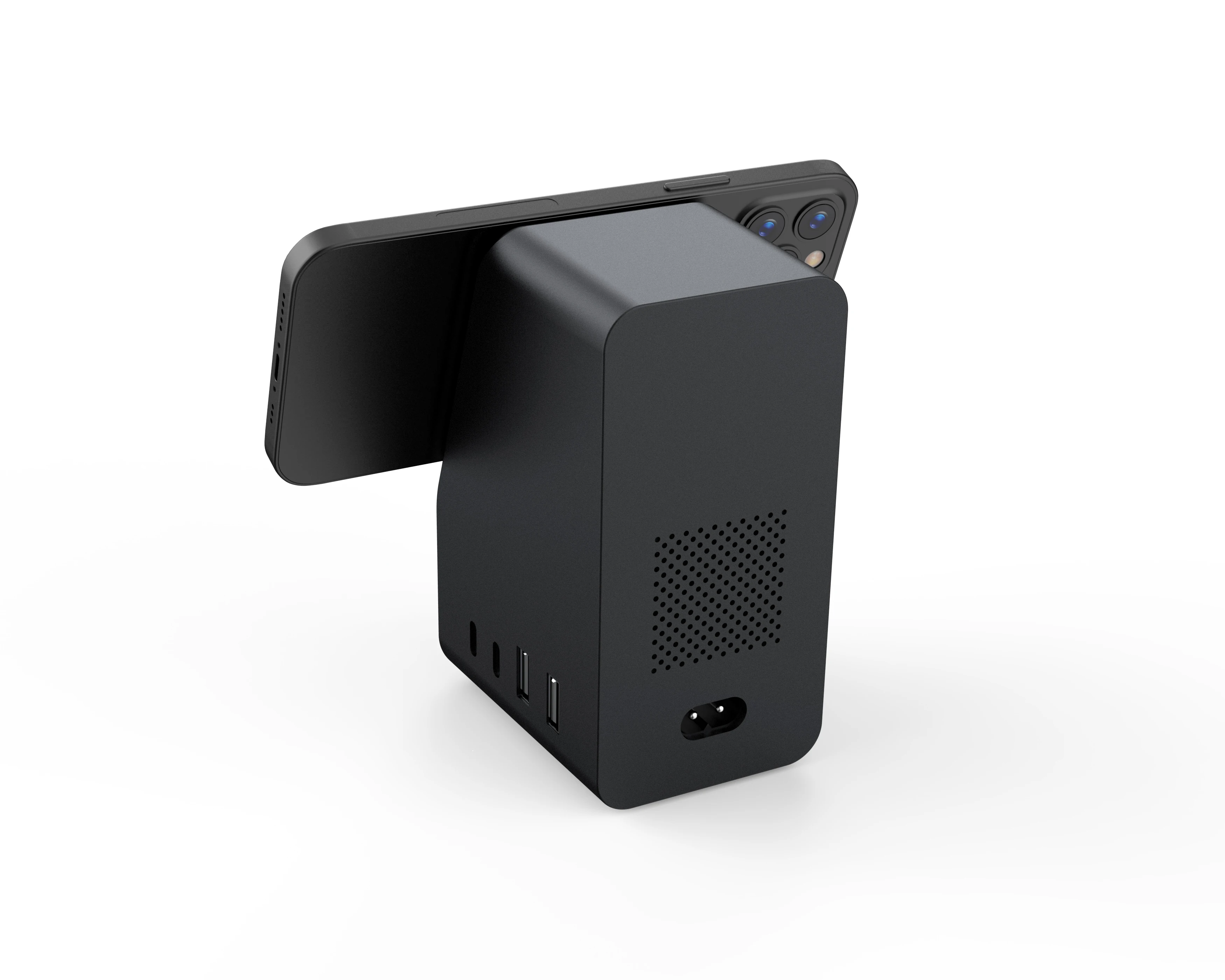Air-cooling technology 15w magnetic fast charger for anker 4 USB and Type-C ports charging station, Black
Air-cooling technology 15w magnetic fast charger for anker 4 USB and Type-C ports charging station, Black