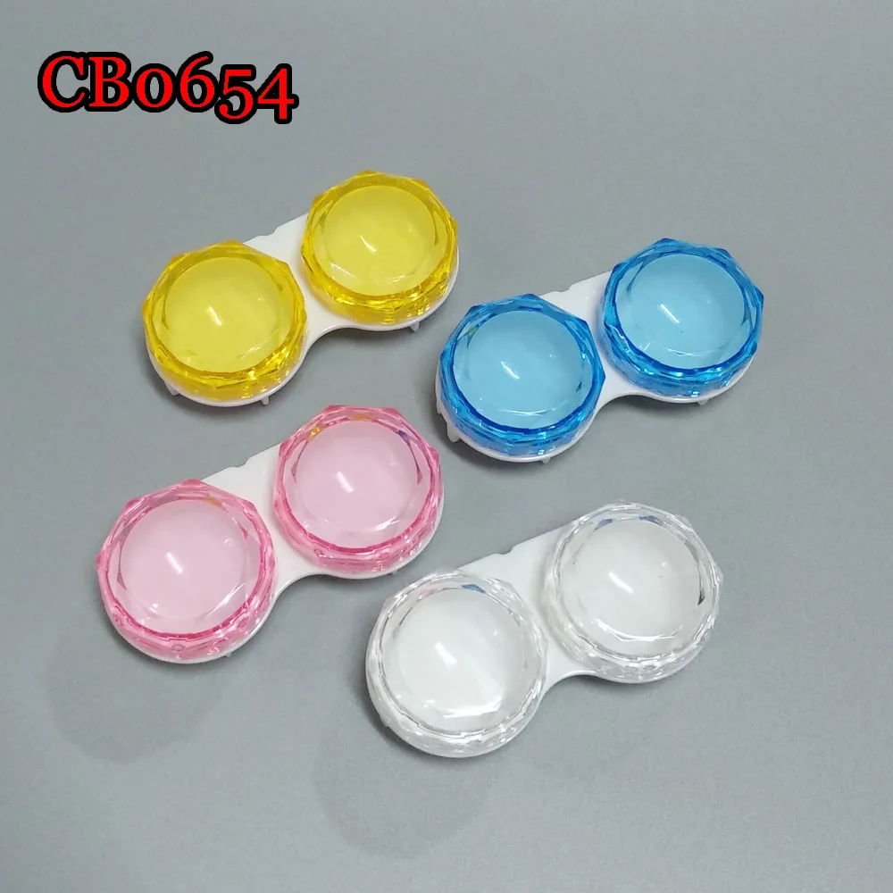 Big contact lens case high quality water box for 22mm Full eye sclera lens CB0654 
Big contact lens case high quality water box for 22mm Full eye sclera lens CB0654