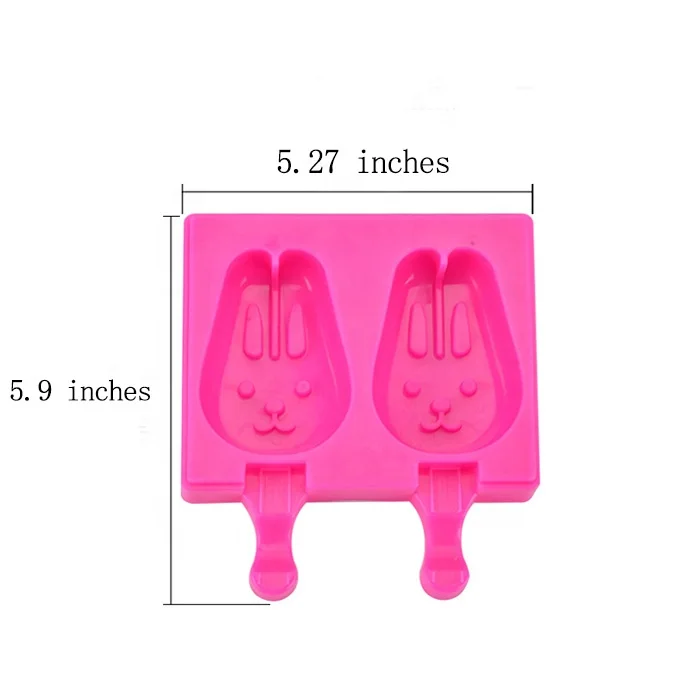 Large Size Rabbit Shape Reusable Mold Silicone Ice Cream Mold For Ice Cream Maker, Green,pink,white
Large Size Rabbit Shape Reusable Mold Silicone Ice Cream Mold For Ice Cream Maker, Green,pink,white