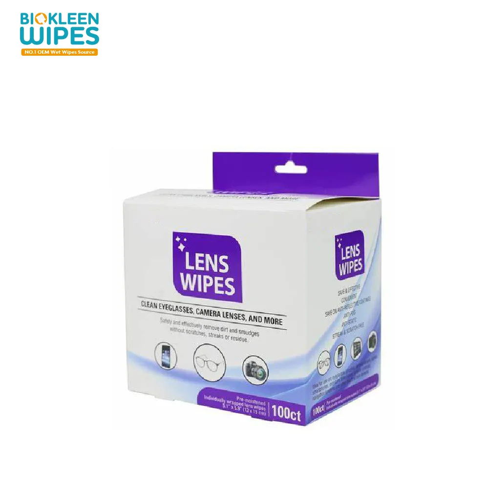 Biokleen Eyeglass Anti-Fog Cloth Eyeglasses Wiping Cleaning Care Products Anti Fog Cloth Oem Disposable Wipes For Glasses
Biokleen Eyeglass Anti-Fog Cloth Eyeglasses Wiping Cleaning Care Products Anti Fog Cloth Oem Disposable Wipes For Glasses