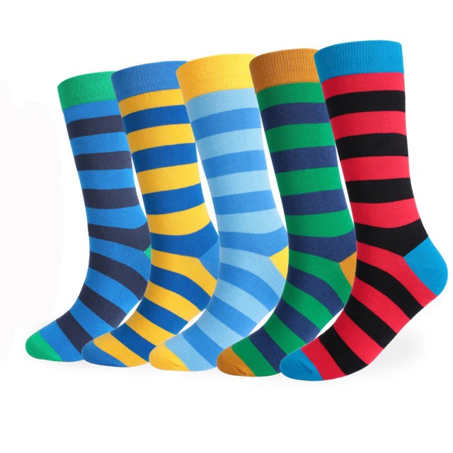 High quality fashion colorful breathable cotton designer socks for men stripe sock, Custom color
High quality fashion colorful breathable cotton designer socks for men stripe sock, Custom color